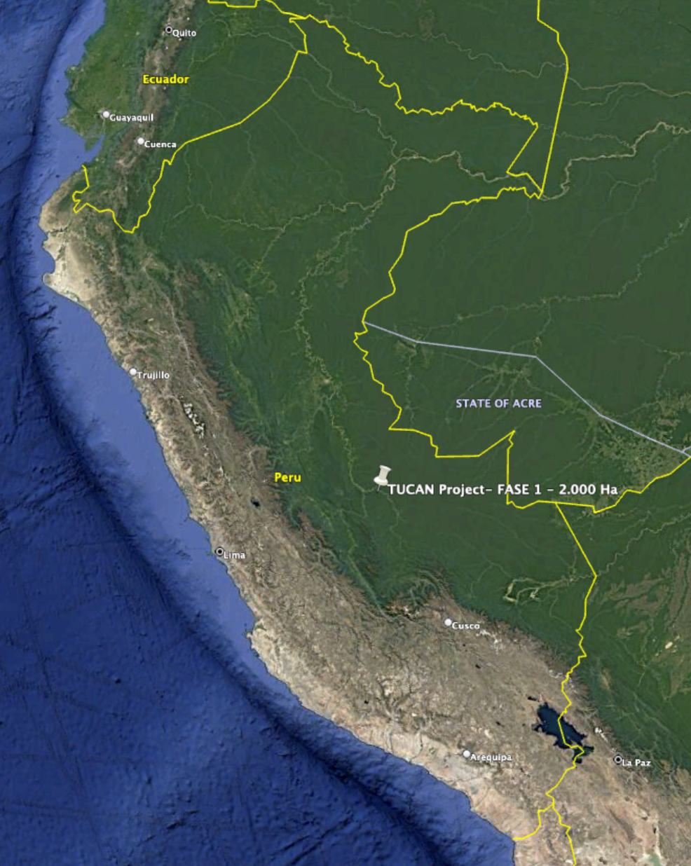 Map Tucan